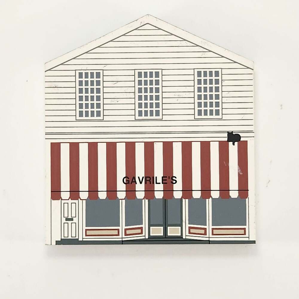 Vintage Cat’s Meow Gavrile’s Shelf Sitter | Laurel, Maryland Main Street 2000